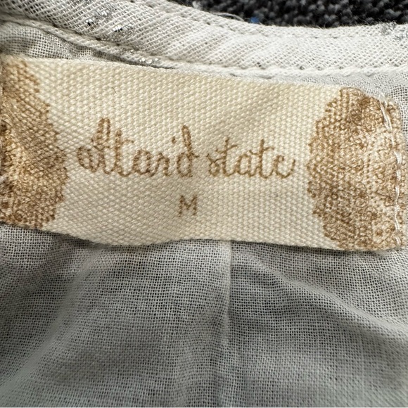 Altar’d State Small Boho Aztec Tribal Abara Sleeveless Embroidered Dress Size M - Picture 6 of 11